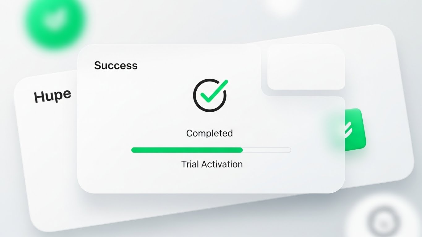 (Neomorphic White): Success State Confirmation + Visualizing Task Completion
