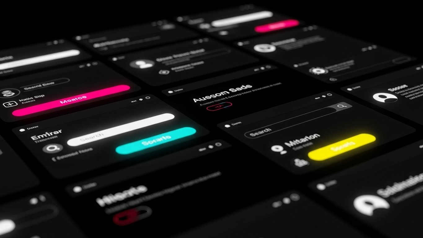 (High-Contrast Grid): Rapid UI Snippets + Visualizing Feature Velocity