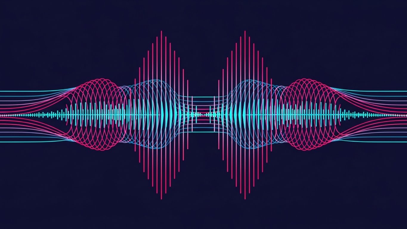 (Abstract 2D Motion): Rhythmic Frequency Pulse + Visualizing Speech Cadence