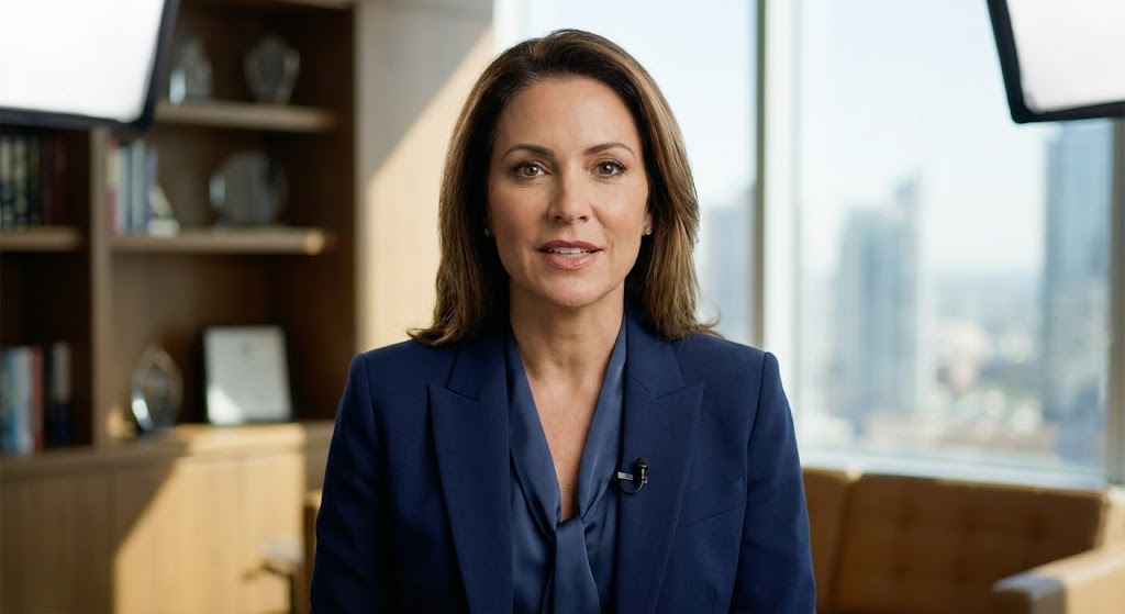 (Gen AI Character): Executive Authority + Drive Strategic Confidence