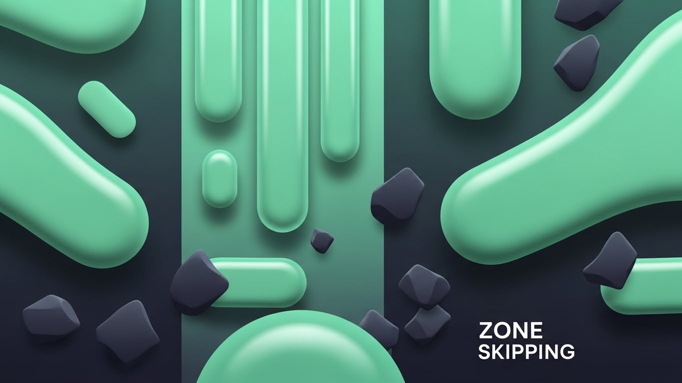 (Abstract Organic Motion): Fluid Mint Flow + Visualize Network Adaptation