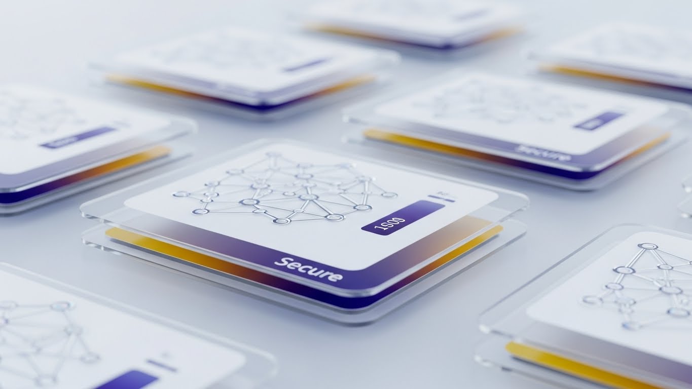 (3D Parallax UI Presentation): Floating Glass Panels + Elevating Transparency