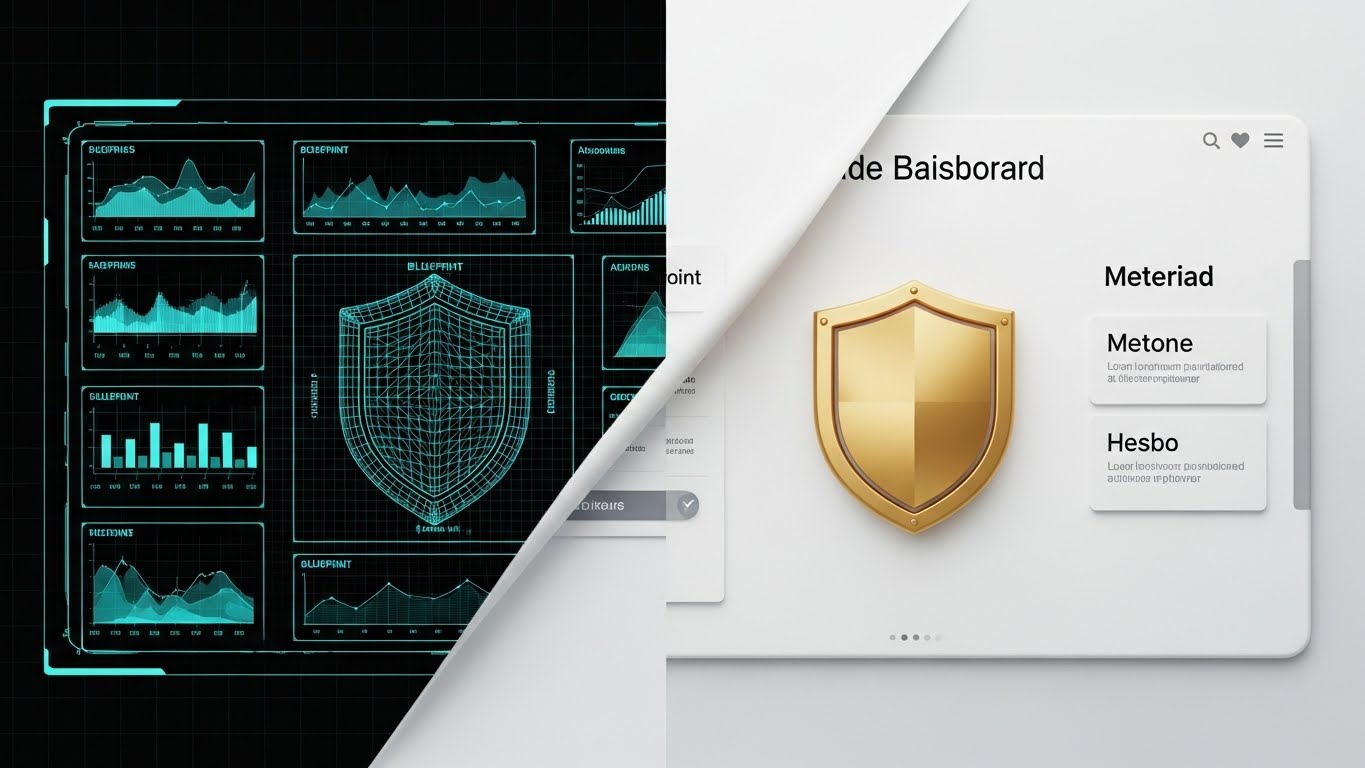 (Wireframe to Reality Transition): Blueprint to Solid Metal + Tangibilizing Support Value