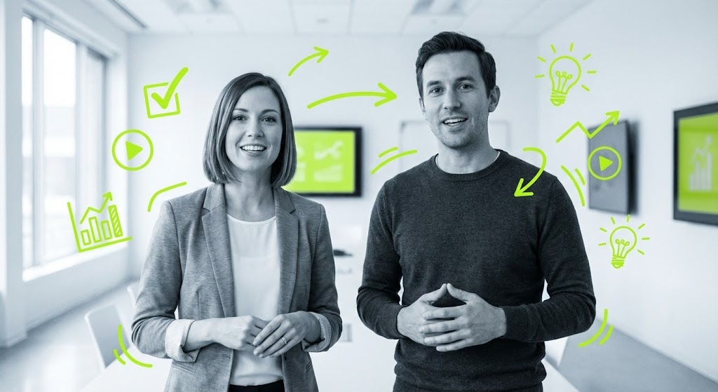 (Mixed Media): Live Presenter + Simplifying Training Concepts