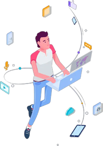 3D Product Advertisement video production illustration